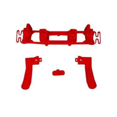 Imagem de PIAOLGYI Mod de remo traseiro para FlyDiGi Vader 3 e 4 Pro, botões traseiros originais de substituição (vermelho)