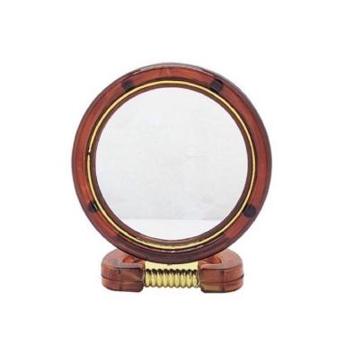 Imagem de Espelho De Mesa-banheiro Redondo Que Fica Em Pe Ou Prende Na Parede Tamanho Redondo