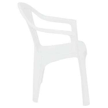 Imagem de Cadeira Tramontina Ilha Bela em Polipropileno Branco
