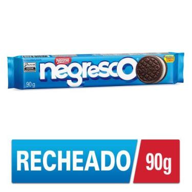 Imagem de Biscoito Nestlé Recheado Negresco 90g, 1, Baunilha