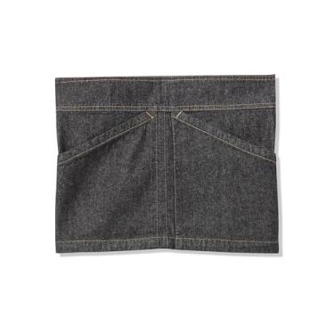 Imagem de Chef Works Avental unissex Berkeley Snap na cintura, Preto, Tamanho Único