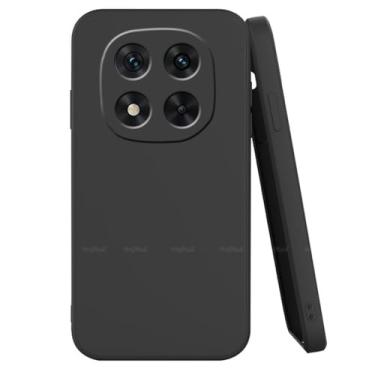 Imagem de Adequado para capa de celular Xiaomi Poco X7 Pro Capa à prova de choque de silicone líquido para celular painel traseiro TPU capa inferior macia adequada para capa de celular Poco X7 X 7, preta, para