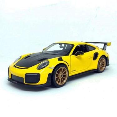 Imagem de Sp Porsche 911 Gt2 Rs 1/24 31900 Amarelo Maisto 31523