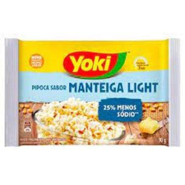 Imagem de Pipoca para Micro-Ondas Yoki Manteiga Light 90g