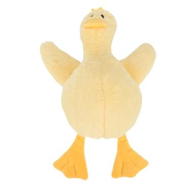 Imagem de Pssopp Brinquedo de Cachorro de Pato Estridente, Sons Engraçado Suave e Suave de Animais de Pelúcia para Aliviar a Ansiedade Play Interno e Alívio do Estresse