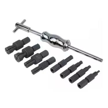 Imagem de Jogo Extrator De Rolamento Interno Com Pinça Martelete 9 Pçs