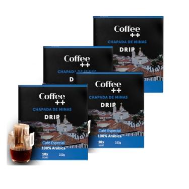 Imagem de Coffee Mais │Café Super Especial em Drip │ Ricardo Tavares - Chapada de Minas │100% Arábica │Torra Média │Pack 4 caixas de 10 unidades