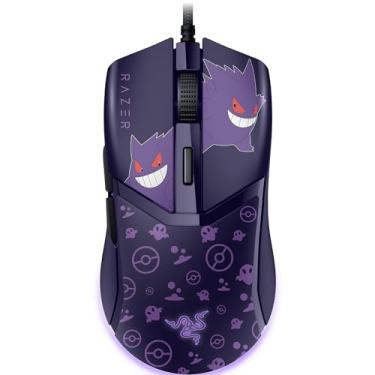 Imagem de Razer Mouse para jogos Cobra com fio: 58 g leve - interruptores ópticos de 3ª geração - Iluminação RGB cromada - Sensor óptico de 8500 DPI - Pés de mouse 100% PTFE - Cabo Speedflex - Pokemon Gengar