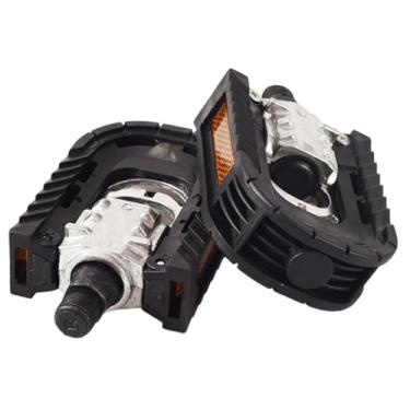 Imagem de menolana 2 peças de pedal de bicicleta dobrável, acessórios de pedais de bicicleta, peças antiderrapantes, rolamentos selados de reposição, pedal plano, apoio, Material de Alumínio