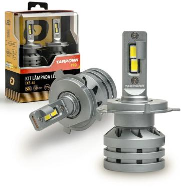 Imagem de Kit Lâmpada Led Tx5 Pro H4 50W 11000 Lumens 4000K Tarponn