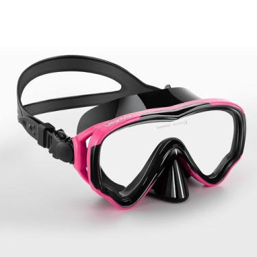 Imagem de Máscara de mergulho VegoVia Adult Swim Goggles, capa nasal, impermeáve
