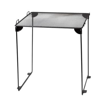 Imagem de WeiLaiKeQi Organizador de armário para pia, multifuncional, prático, ao desgaste e dobrável, Preto