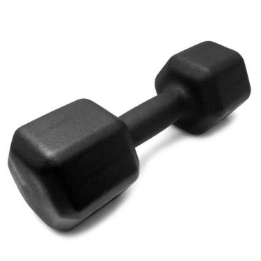 Imagem de HALTER SEXTAVADO REVESTIDO PRETO 22,5KG RAE FITNESS-Unissex