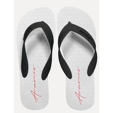Imagem de Chinelo Aramis Masculino ARM1156 Pencil Black Branco-Masculino