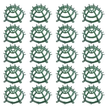 Imagem de 20 Unidades Suporte De Bola De Grama Quadro De Parede De Flores Prateleira De Grama Materiais De Arte De Flores Gaiola De Flores Ralar Casamento Noiva Plástico