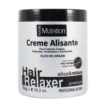 Imagem de Creme Alisante Relaxante Hair Mutation Premium Com Argan 1kg