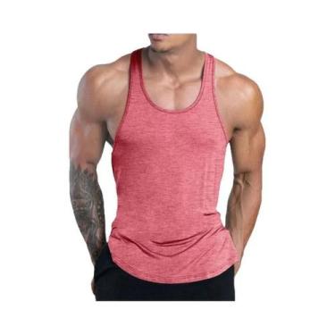 Imagem de Camiseta Sem Mangas Masculina De Secagem Rápida E Respirável Para Trei