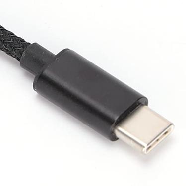 Imagem de Generic USB C para Fone de Ouvido, USB Tipo C para Fone de Ouvido de 3,5 Mm e Adaptador de Carregador Plug and Play Universal para Fones de Estéreo para Telefones ou Tablets (Espaço Preto)