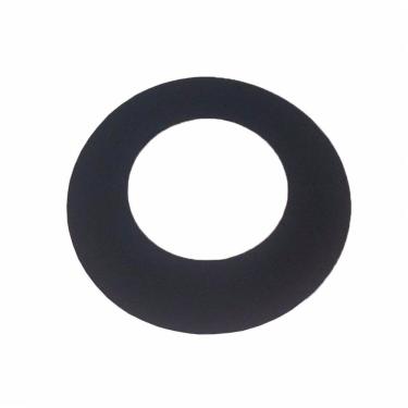Imagem de Anel De Acabamento Preto Para Laje Ou Parede Para Dutos De 200 Mm De Diâmetro
