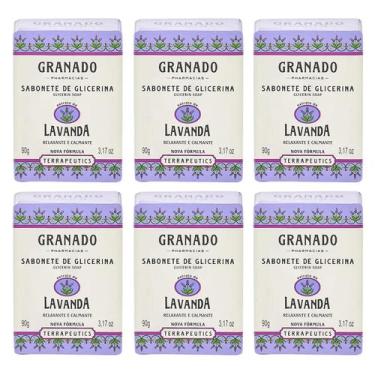 Imagem de Kit Sabonete em Barra Granado de Glicerina Lavanda 90g Terrapeutics 06