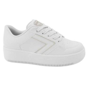 Imagem de TENIS QUIZ FEMININO PLATAFORMA CASUAL 69-1742-72 OFF WHITE-Feminino