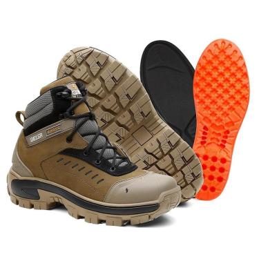 Imagem de BOTA MOTOQUEIRO COURO NOBRE CONFORTO PALMILHA EM GEL-Masculino