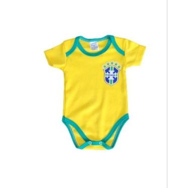 Imagem de Body Avulso ou kit com 3 - Copa 2026 tematico Mesversário P Ao GG Unis