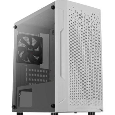Imagem de Gabinete gamer mini tower sem fonte aerocool trinity mini v1 branco