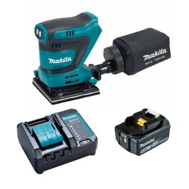 Imagem de Lixadeira Orbital 18V DBO480Z Com Bateria 5AH Makita