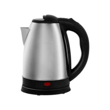 Imagem de Chaleira Elétrica Hauskraft CHLR030 Inox 1,8L, Inox e Preto, 110V