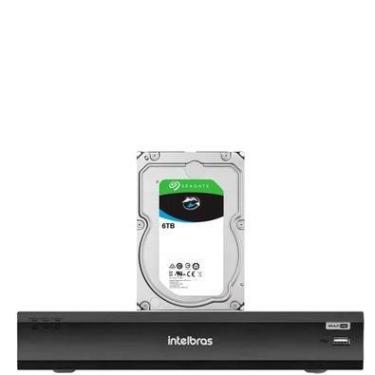 Imagem de Dvr Intelbras Imhdx 3132 Multi Hd 32 Canais Inteligência Artificial Com Hd 6 Tb