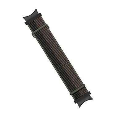 Imagem de Pulseira Nylon Loop LTIMPORTS, compativel com Galaxy Watch 6 - Galaxy Watch6 Classic - Galaxy Watch 5 - Galaxy Watch5 Pro - Galaxy Watch 4 - Galaxy Watch4 Classic (Marrom)