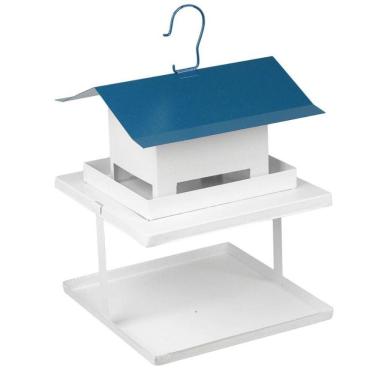 Imagem de Comedouro Para Pássaros C/ Fruteira E Compartimento Para Ração Com4 Fercar