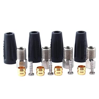 Imagem de Menolana / Pacote Kit de mangueira de freio a disco hidráulico BH90, verde-oliva/