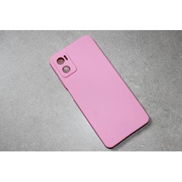 Imagem de Capa Silicone para Novo Motorola Moto E22 - Rosa bebe