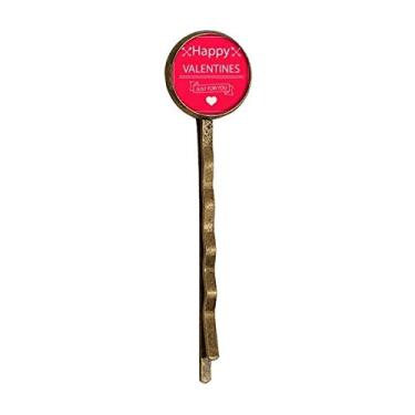 Imagem de Boné de metal retrô Happy Valentine's Day Just For You