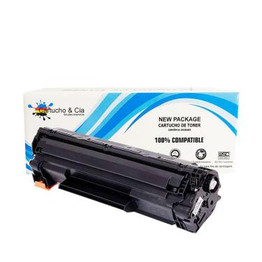 Imagem de TONER COMPATÍVEL COM HP CB435A 35A 435A CB435AB | LASERJET P1005 P1006 |  1.8K - CARTUCHO &amp; CIA