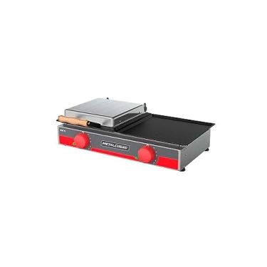 Imagem de Grill Elétrico 70cms MGE 70 Metalcubas Aço Inox Escovado 220v