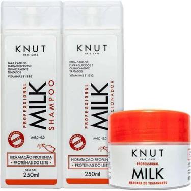 Imagem de Kit Shampoo + Condicionador 250ml + Máscara 300G Knut (Escolha A Linha