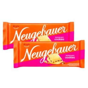 Imagem de Kit 2 Chocolate Neugebauer Branco Com Cookies 80G