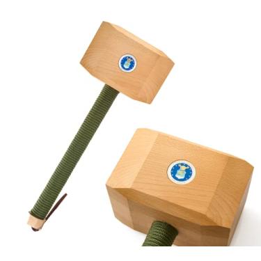 Imagem de Martelo Thor Mjolnir de madeira da força aérea, decoração de casa - novidade decorativa escritório, parede, presente para militares dos Estados Unidos, força aérea dos EUA, arte de parede de ramo de