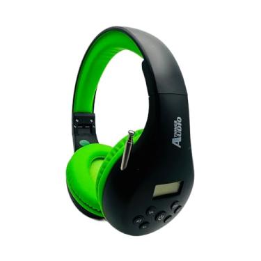 Imagem de THINGS AUDIO Fones de ouvido de rádio FM pessoal portátil antena removível para ótima recepção, caminhada, corrida, relaxamento, escola, rádio de conversa - alimentado por 2 pilhas AA (não incluídas)