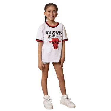 Imagem de Camiseta Nba Juvenil Unissex Chicaco Bulls High Chi