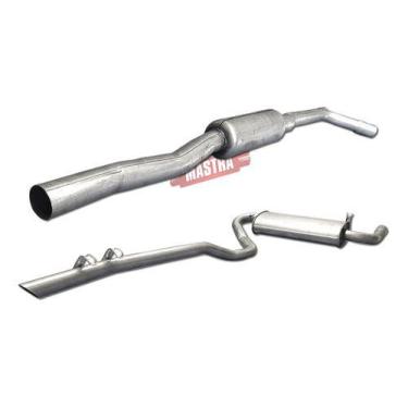 Imagem de Kit Escapamento Abafador + Traseiro Gol G1 1.6 8v Ap 85 A 89 - ScapJá