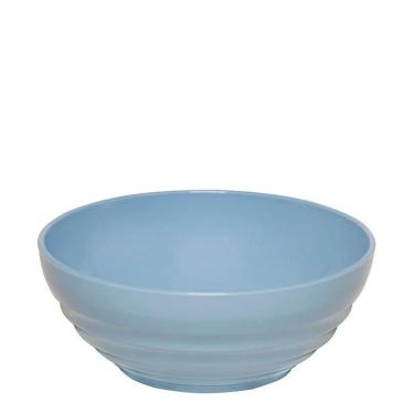 Imagem de Sopeira Oriental Redonda 500ml Azul Em Polipropileno Linha Tendência Vem