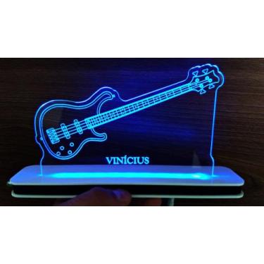 Imagem de Luminária Decorativa com LED Contrabaixo Strinberg - Hobbies do Ofício