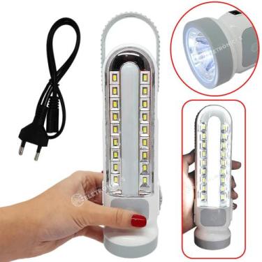 Imagem de Lanterna Lampião Portátil Luz De Emergência Recarregável Alta potencia