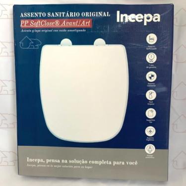 Imagem de Assento Vaso Sanitário Avant Art Incepa Original Branco Soft Close, Br