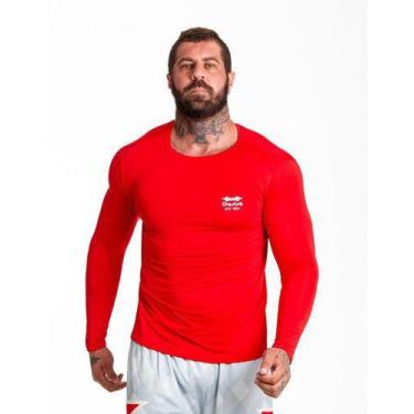 Imagem de Camisa Térmica Segunda Pele Proteção Solar UV +50 Mista Rash Guard - D