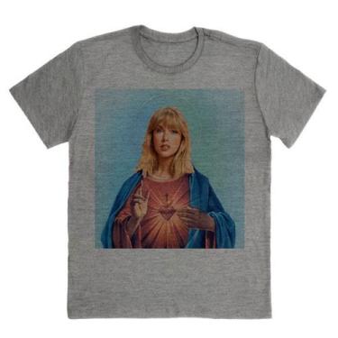 Imagem de Camiseta Algodao Taylor Swift My Religion - Vistanervous, Cinza, P